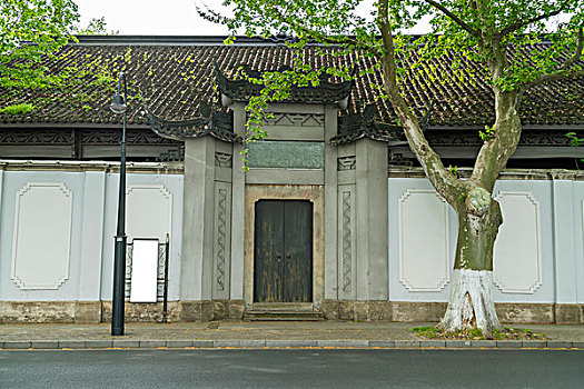 老,建筑,杭州