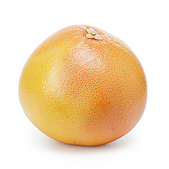 成熟,橙色,柚子,隔绝,白色背景,背景