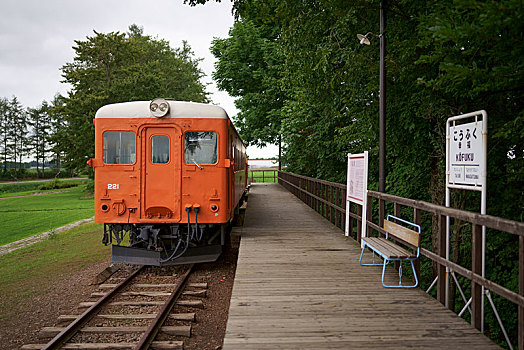 车站,北海道,日本
