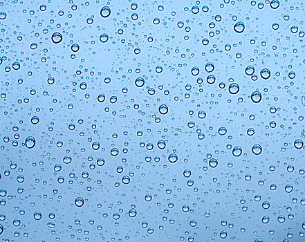 雨滴,窗玻璃