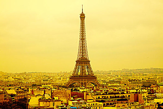 埃菲尔铁塔,拱形,巴黎,法国