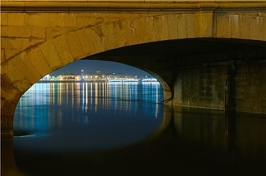 圣彼得堡,俄罗斯,夜景