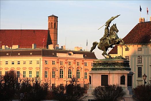 奥地利,维也纳,霍夫堡皇宫,英雄广场