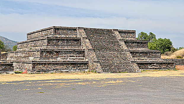 金字塔,广场,世界遗产,遗迹,特奥蒂瓦坎,墨西哥,北美