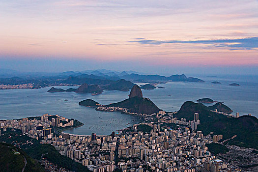 面包山,城市,博塔福戈,湾,里约热内卢,巴西,大幅,尺寸