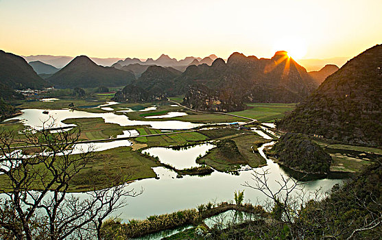 丘陵风光