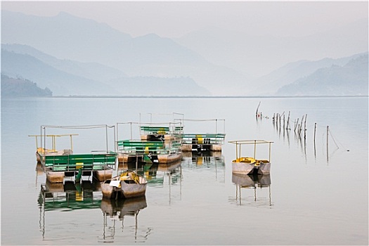 费瓦湖,波卡拉,尼泊尔