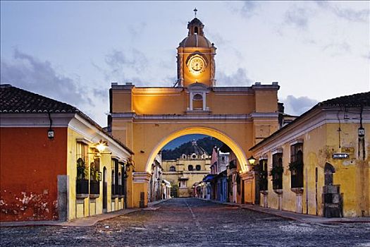 拱形,安提瓜岛,危地马拉