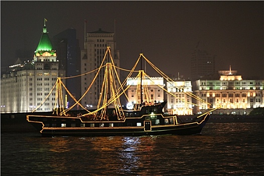 城市天际线,上海