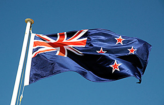 国旗,阿卡罗瓦,新西兰