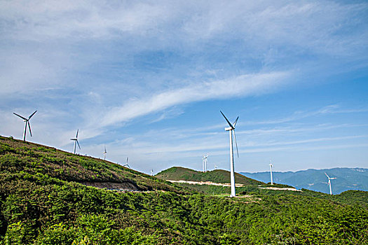 重庆涪陵区和顺镇寺院坪四眼坪风电场