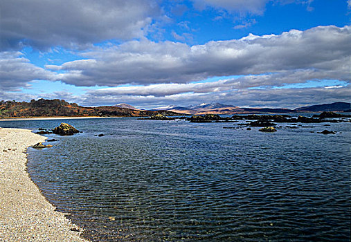 半岛,阿兰岛,克莱德峡湾,苏格兰