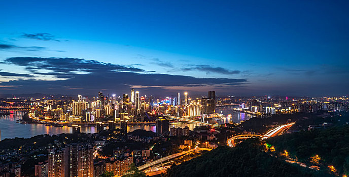 重庆城市景观夜景