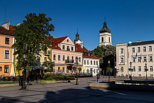 欧洲,波兰,市政厅,市场