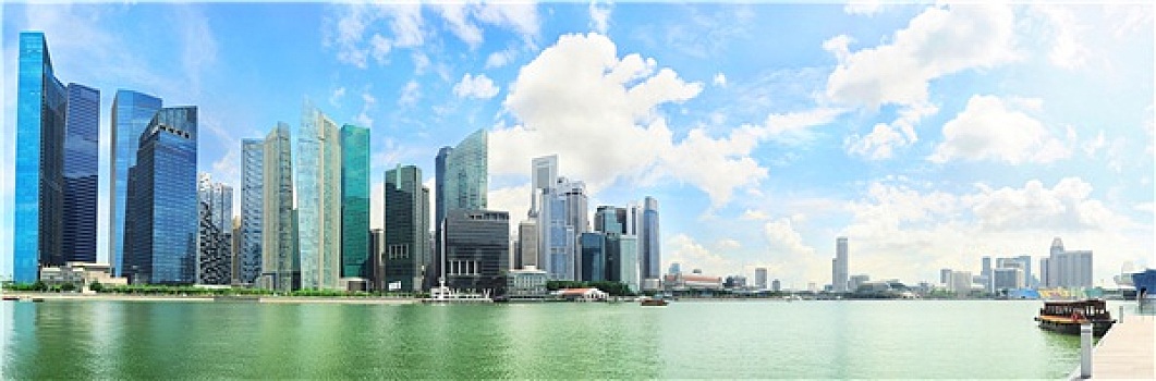 全景,新加坡城,中心