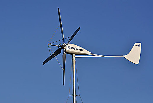 小,风,涡轮,风力发电机