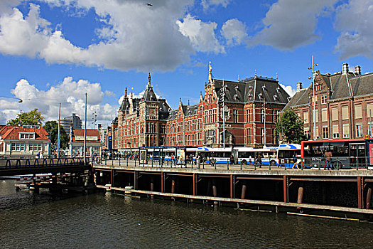 法兰克福火车站,阿姆斯特丹