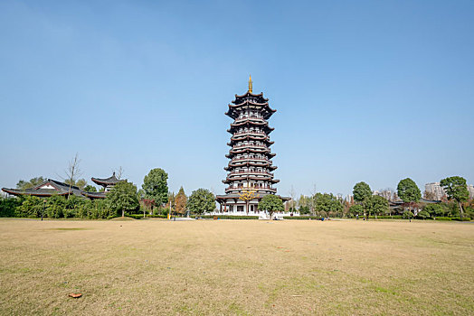 长沙洋湖湿地公园－白鹭塔