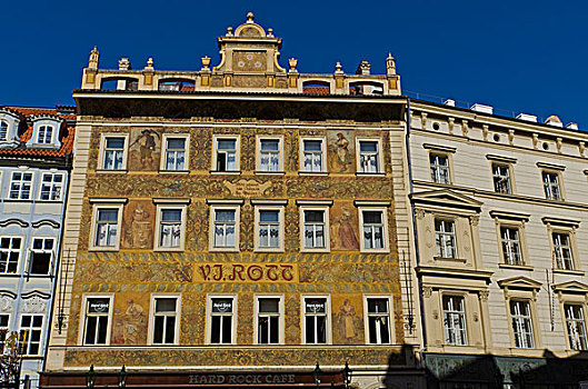 建筑,布拉格,捷克共和国,欧洲
