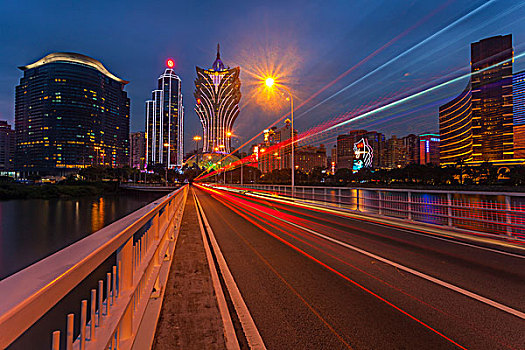 澳门城市夜景