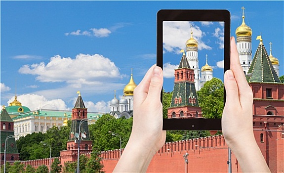 旅游,照相,莫斯科,克里姆林宫