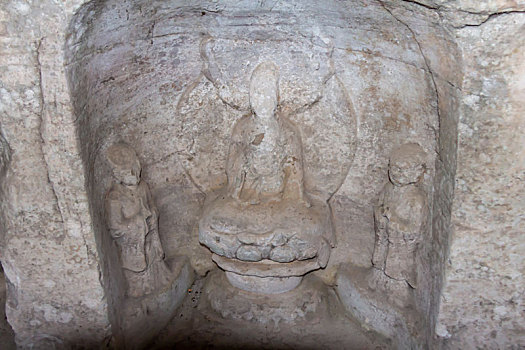 重庆大足石刻之北山石刻,摩利支天女龛,第130龛
