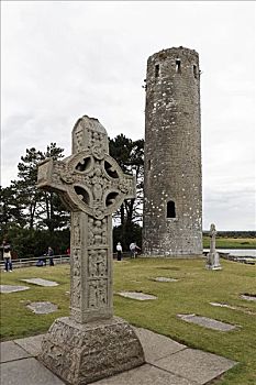 凯尔特十字架,区域,教堂,爱尔兰