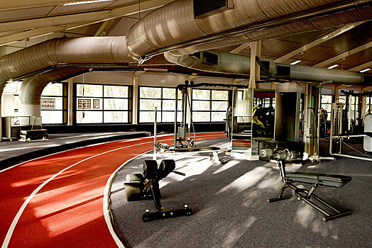 室内,赛道,练习,健身中心