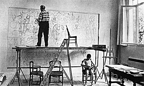 艺术家,工作,20世纪50年代