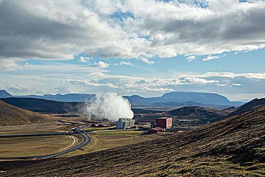 冰岛,地热发电站