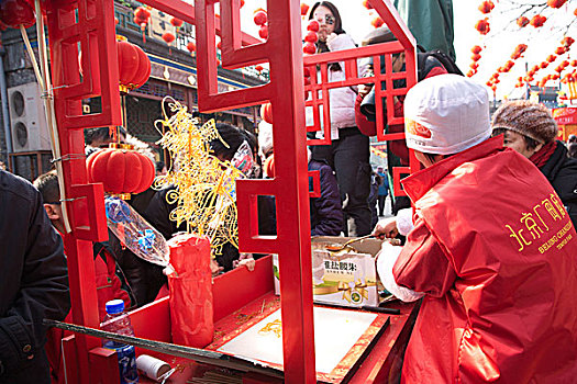 2013年2月12日北京西城区厂甸文化庙会