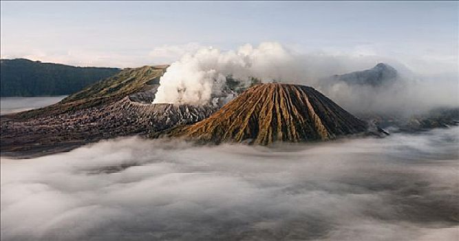 婆罗摩火山,火山,爪哇
