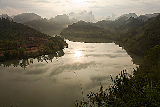 丹霞山,风光,地貌