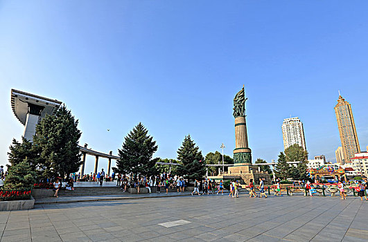 哈尔滨,防洪胜利纪念塔