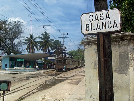 卡萨布兰卡,火车站,哈瓦那