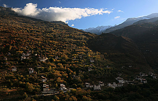 四川,丹巴,甲居,中路