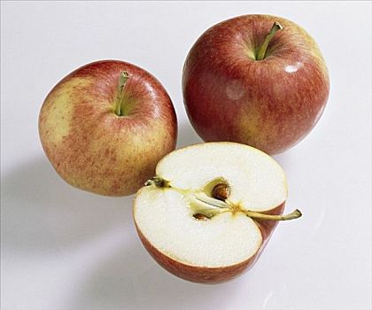 苹果,品种,一个,平分