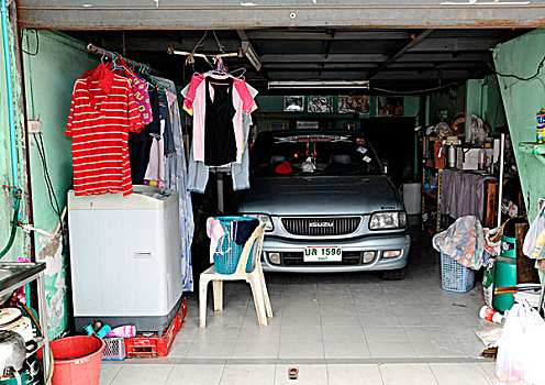 车库,泰国,亚洲