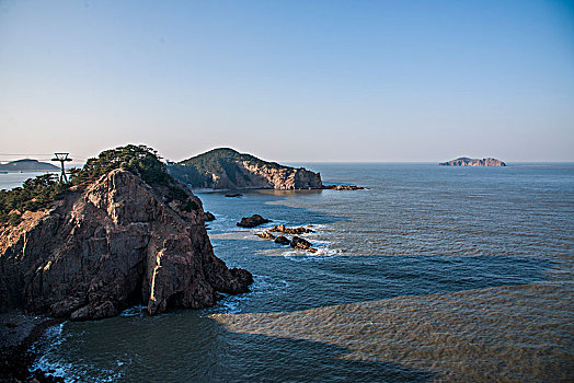 山东威海荣成成山头风景区一角