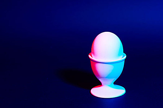 蛋,蛋杯,蓝色背景,背景