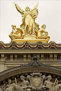 雕塑,加尼叶歌剧院,巴黎