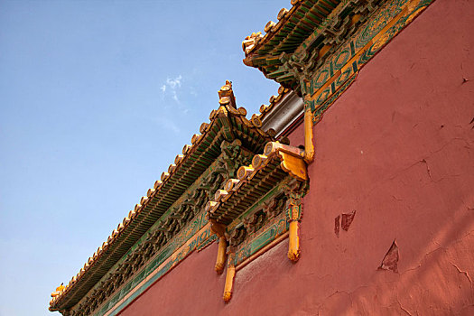 中国古典建筑局部外观