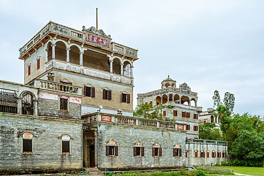 中国广东开平碉楼自力村景区