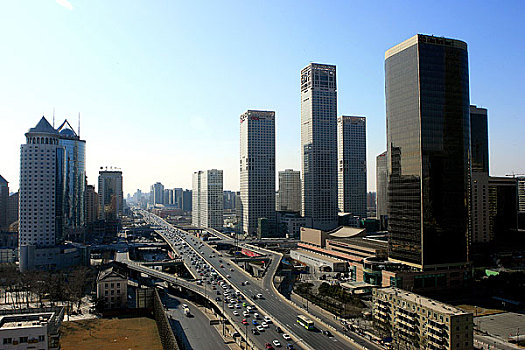 北京cbd的建筑