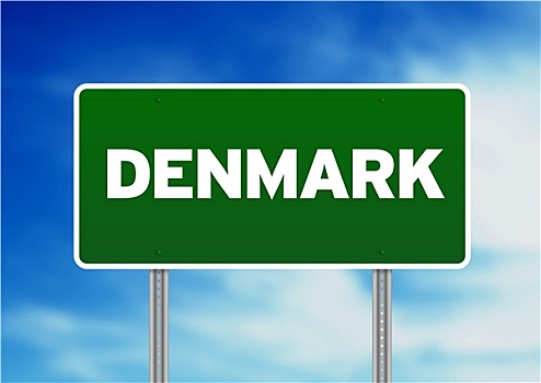 丹麦,公路,标识