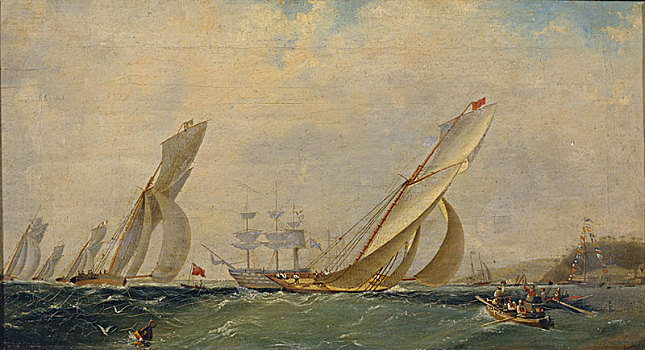 海洋,1838年,艺术家