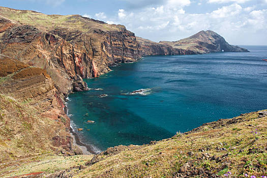 亞速爾群島,島嶼,城鎮景色,黎明山景,馬德拉島,風景,特色,島嶼,葡萄牙