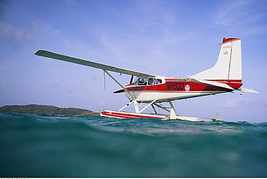水上飞机,水上,波多黎各