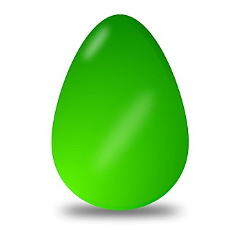 绿色,复活节彩蛋