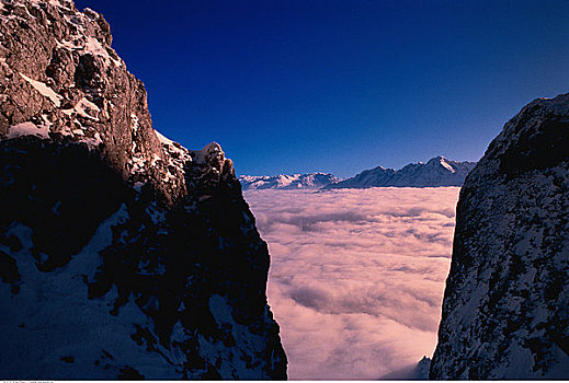 山峦,萨尔茨堡,奥地利